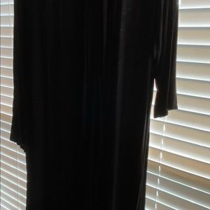 Black long shrug
